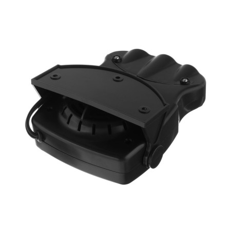 12V SkyWay heating venture in a cigarette lighter with a ceramic heating element, black, S02501004-1
