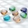 Glass "Shell" (250 grams 16 pcs) mix