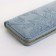 Women's wallet with lightning, blue color