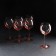 A set of glasses for the wine "Rose", glass, 350 ml, 6 pcs