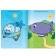 Finger coloring "Air Transport", A5, 16 p., Blue tractor
