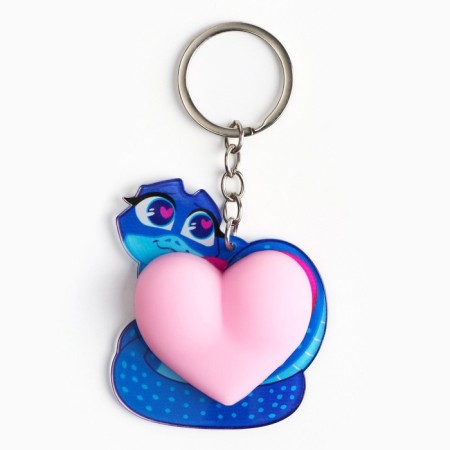 A keychain, the anti -stress mug “Be calm”, 5.2 x 10 cm-1