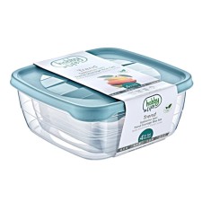 A set of food containers Hobbylife Trend, 4 pcs, color mix