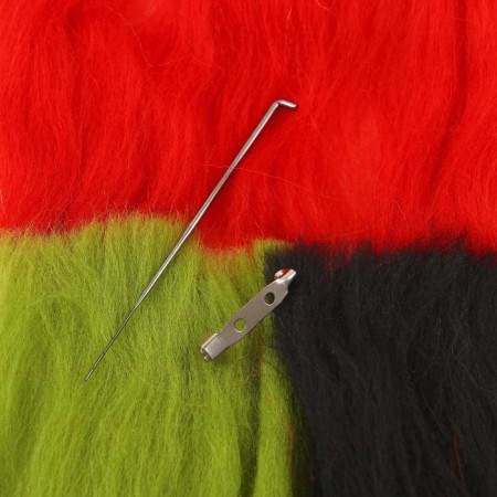 A brooch made of wool "Mack". Set for creativity-3
