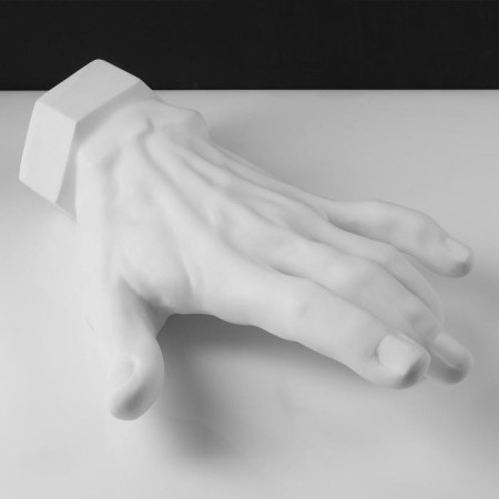 Gypsum figure vertical brush, 14 x 31.5 x 42 cm-5