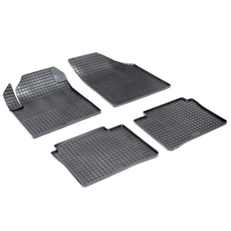 Rubber rugs ’grid’ for Nissan Teana I, 2006-2008