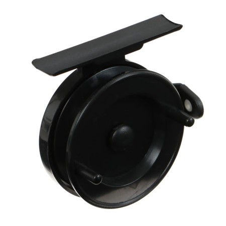Inertial coil, plastic, diameter 5.5 cm, guide fishing lines, black color, 602-2