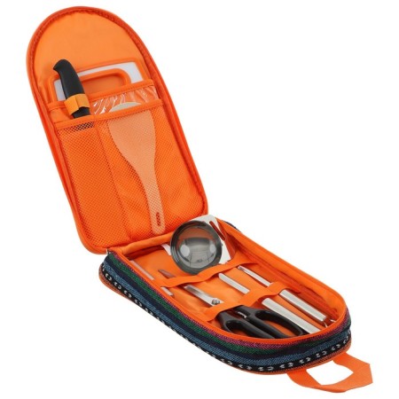 Maclay picnic set: board, 2 shoulder blades, scissors, ladle, fork, knife-7