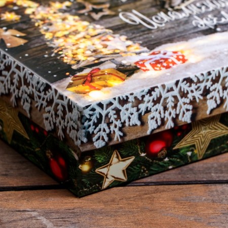 Gift box team "Fulfillment of desires", 16.5 x 12.5 x 5.2 cm-4