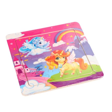 Puzzle "Fairytale World", 14 cm x 14 cm-5