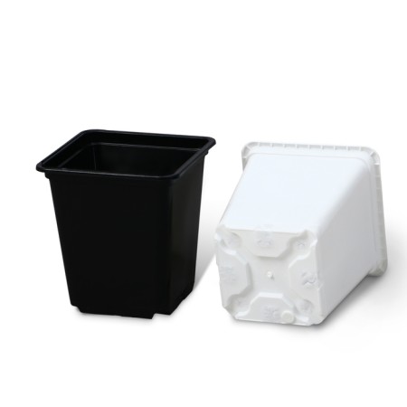 Pot for seedlings, 500 ml, d = 9 cm, h = 10 cm, mix-6