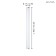 GITA 2, 1x24W LED, 4000K, 2600LM, chromium color