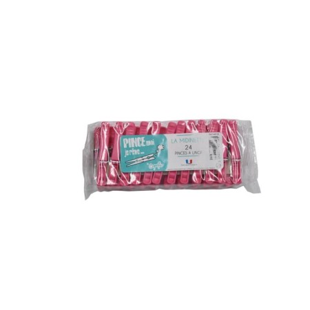 Set of linen clothespins La Midinette, 24 pcs-1