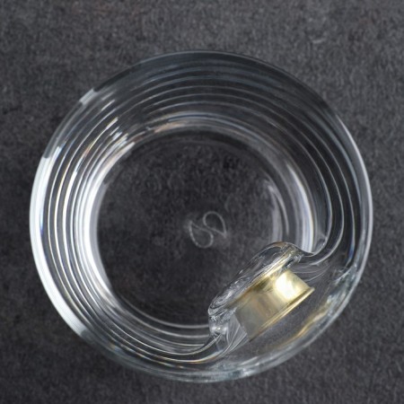 A glass "impenetrable", with a sleeve, for whiskey 250 ml-3