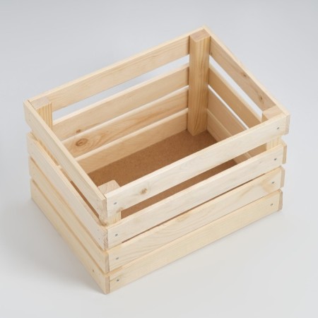 Box wooden box for racks 25x35x23 cm-2