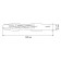 Dowel Gvo "Rosdubeel" RDR, frame, polyamide, secret cuff, 10x140 mm, 50 pcs