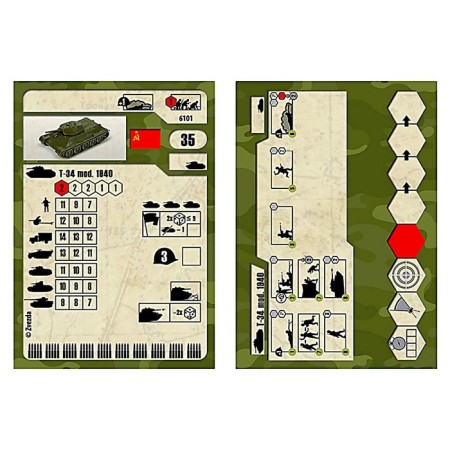 The national team "Soviet average tank T-34/76", star, 1: 100, (6101)-3