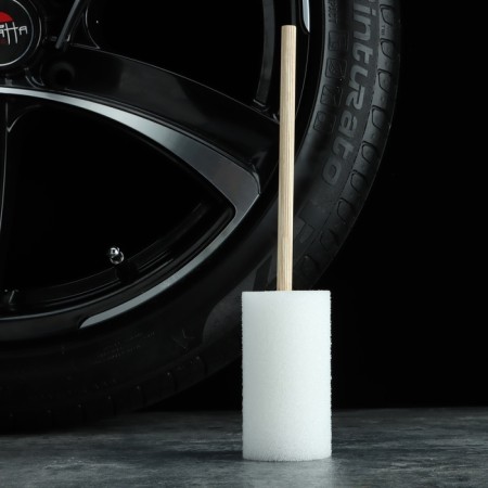 Brush - a sponge for removing dirt in hard -to -reach places, 11 x 6 cm-1