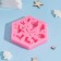 Mold "New Year's Fun", silicone, 11.5 × 10 × 1.5 cm, color mix