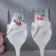 Set of wedding glasses "Vilora"
