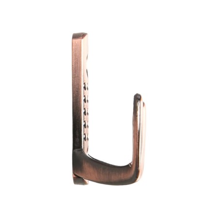Hook furniture tundra TKD011, two -rod, copper-3