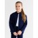 Costume (sweater and trousers) children's minku, dark blue color, height 122 cm