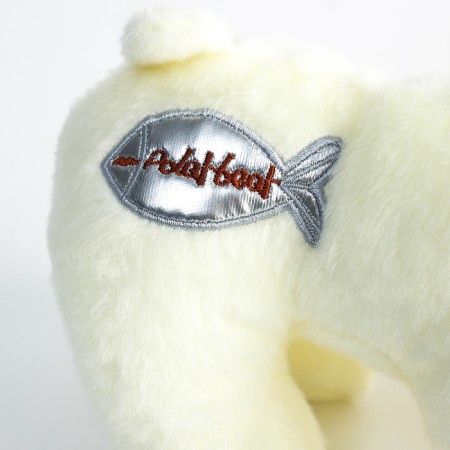 New Year's soft toy "White Bear"-2