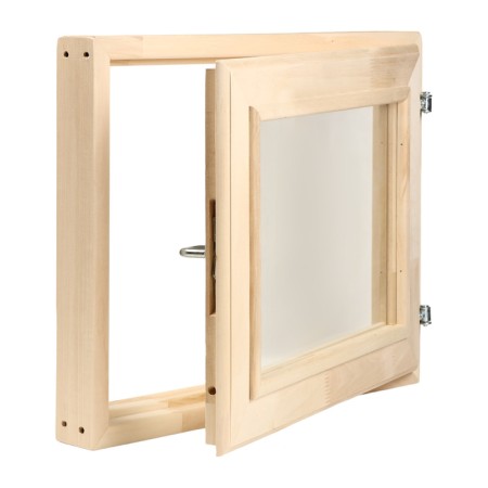 Window, 40 × 50cm, double glass of linden, outer opening-3