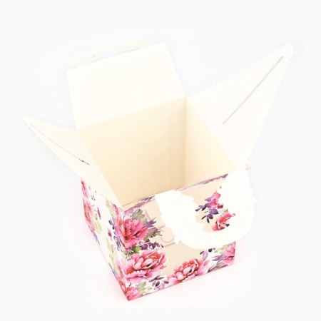 Folding box "only for you" 14 x 16 x 14 cm-5