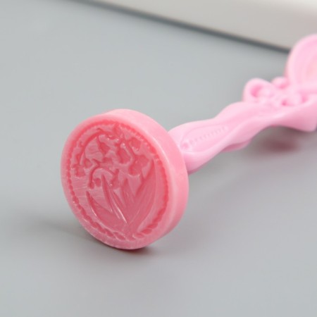 Printing for wax with a plastic handle "Lily of the valley" 2.5 cm-3