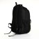 Youth backpack with a zipper, 4 pockets, black/green color