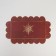 Box for confectionery with PVC cover "Gold", 10.5 x 21 x 3 cm, new year