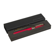 Ballic handle, 0.5 mm, BrunovisConti Monaco, blue rod, Soft Touch Corps Red, in case