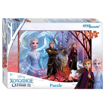 Puzzle "Cold Heart - 2", 120 elements, mix-5