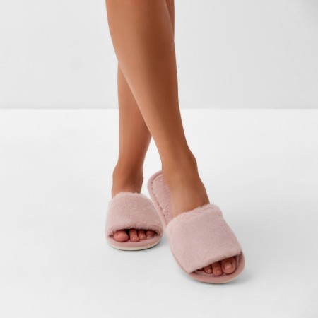 Women's slippers 40-41, pink color-9