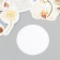 Stickers for creativity "Hats and Flowers" set 46 pcs 4.4x4.4x1.1 cm