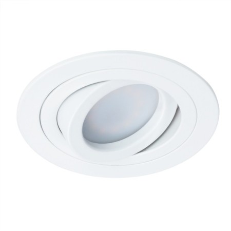 Pointed-built Lamp Tarf A2167PL-1wh, GU10, 50 W, 9.2x9.2x2.2 cm, white.-2
