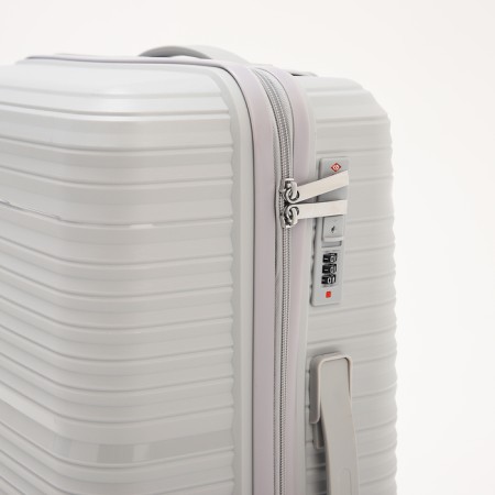 Middle suitcase 24 ", lightning department, code castle, 4 wheels, color gray color-3