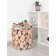 Basket for toys "Fresh logs, size 35x35 cm