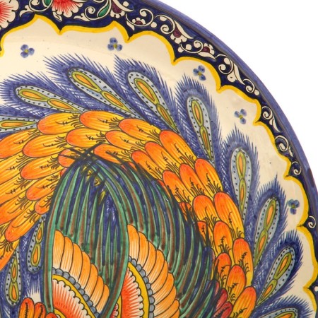 Largan Rishtan ceramics "Firebird", 36 cm, mix-8