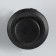 Button switch without backlight, without fixation, black