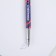 Metal pen with cap “Sport Russian”, accessories silver, 1.0 mm