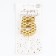 Candle in the cake on the skewer "Sot", the number 5, 7 cm, gold