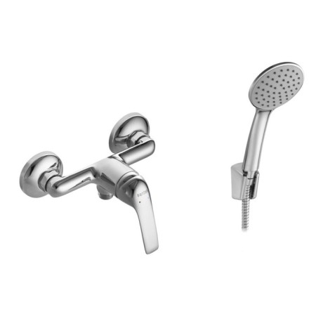 Santek's shower mixer "Nico", with accessories, chrome-1