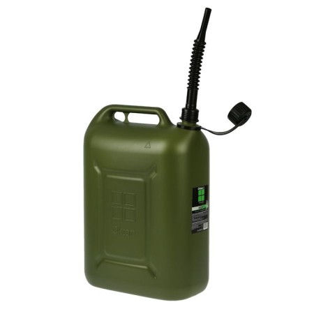 Canist of fuel and lubricants Oktan Profi, 25 l, plastic, reinforced, green-2