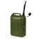 Canist of fuel and lubricants Oktan Profi, 25 l, plastic, reinforced, green