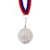 Prize medal 159 diam 3.5 cm. 2 place. Color ser. With a ribbon