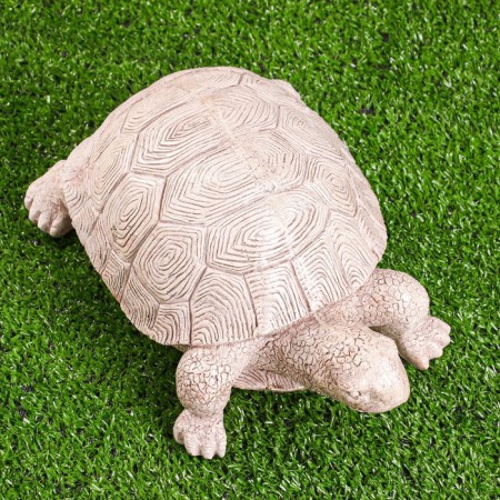 Garden figure "Turtle Big" ivory, 28x16x10cm-3