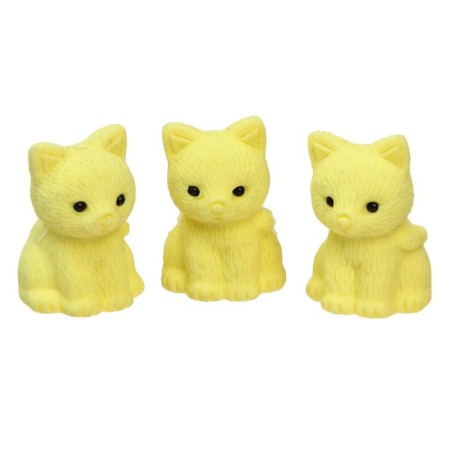 Figure eraser "cat" mix-6