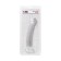 Unrealistic phallimitator Jelly Dildo Xl Toyfa Basic, TPE, transparent, 22 cm